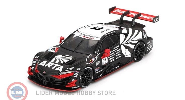 1:64 Mini GT 2023 Honda NSX-GT TEAM ARTA MUGEN N 16 GT500 CLASS SUPER GT  NIREI FUKUZUMI - HIROKI OTSU