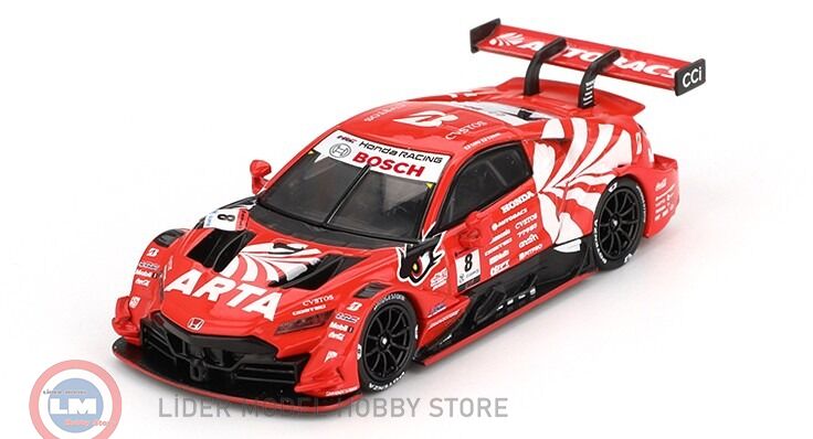 ミニカー ARTA MUGEN NSX-GT 2023 Mini GT - 1:64 Mini GT 2023 Honda NSX-GT TEAM ARTA MUGEN N 8 GT500