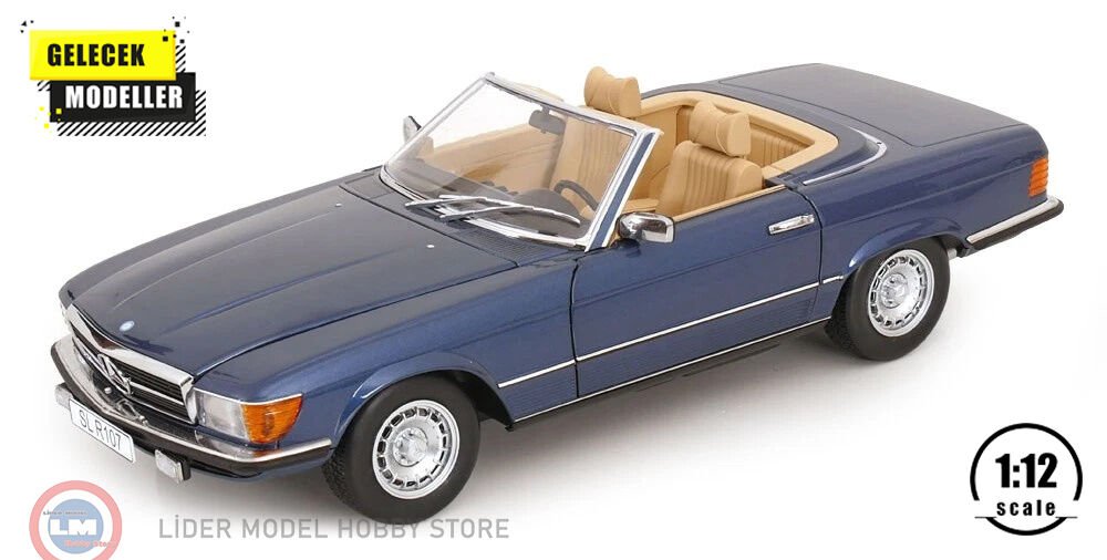 1:12 KK Scale 1985 Mercedes Benz 450 SL R107 EU-Version