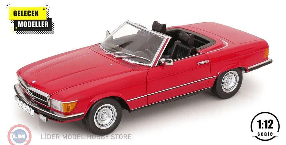 1:12 KK Scale 1985 Mercedes Benz 450 SL R107 EU-Version