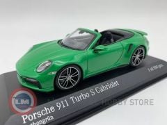 1:43 Minichamps 2019 PORSCHE 911 (992) TURBO S CABRIOLET