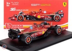 1:43 Burago FERRARI F1 SF-24 #16 MONZA GP 2024 - CHARLES LECLERC