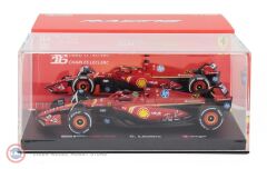 1:43 Burago FERRARI F1 SF-24 #16 MONZA GP 2024 - CHARLES LECLERC