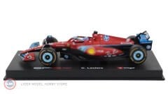 1:43 Burago FERRARI SF-24 #16 3rd MIAMI GP 2024  - CHARLES LECLERC