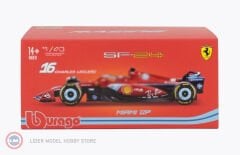 1:43 Burago FERRARI SF-24 #16 3rd MIAMI GP 2024  - CHARLES LECLERC