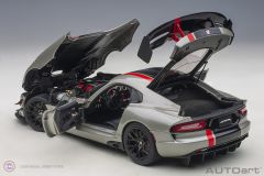 1:18 Dodge Viper GTS-R Commemorative Edition ACR 2017 Gümüş
