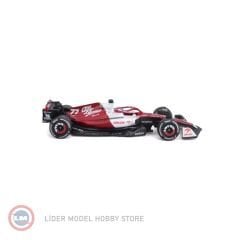 1:43 Burago 2022 Alfa Romeo F1 C42 #77 - BAHRAIN GP VALTTERI BOTTAS
