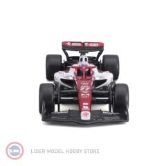1:43 Burago 2022 Alfa Romeo F1 C42 #77 - BAHRAIN GP VALTTERI BOTTAS