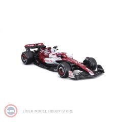 1:43 Burago 2022 Alfa Romeo F1 C42 #77 - BAHRAIN GP VALTTERI BOTTAS