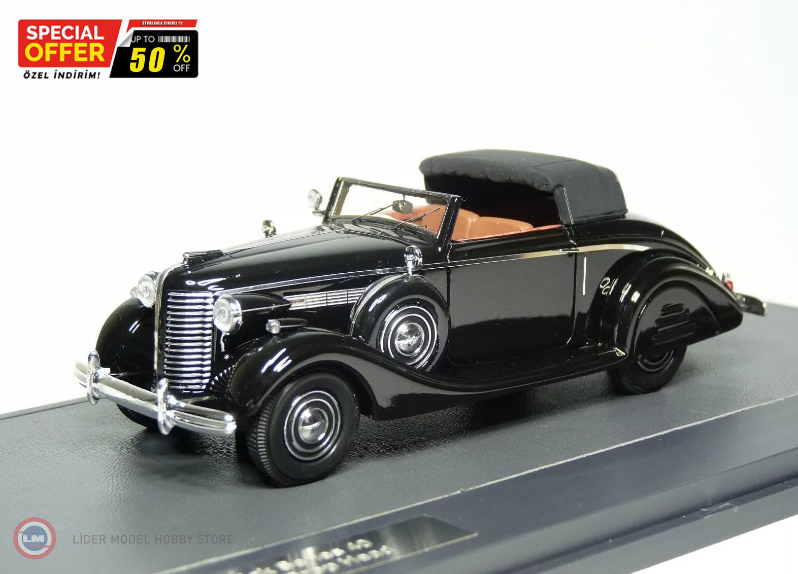 1:43 1938 Buick Series 40 Lancefield Drop Head