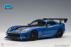 1:18 Dodge Viper GTS-R Commemorative Edition ACR 2017 Mavi