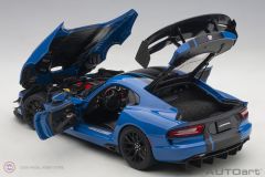 1:18 Dodge Viper GTS-R Commemorative Edition ACR 2017 Mavi