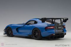 1:18 Dodge Viper GTS-R Commemorative Edition ACR 2017 Mavi