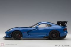 1:18 Dodge Viper GTS-R Commemorative Edition ACR 2017 Mavi