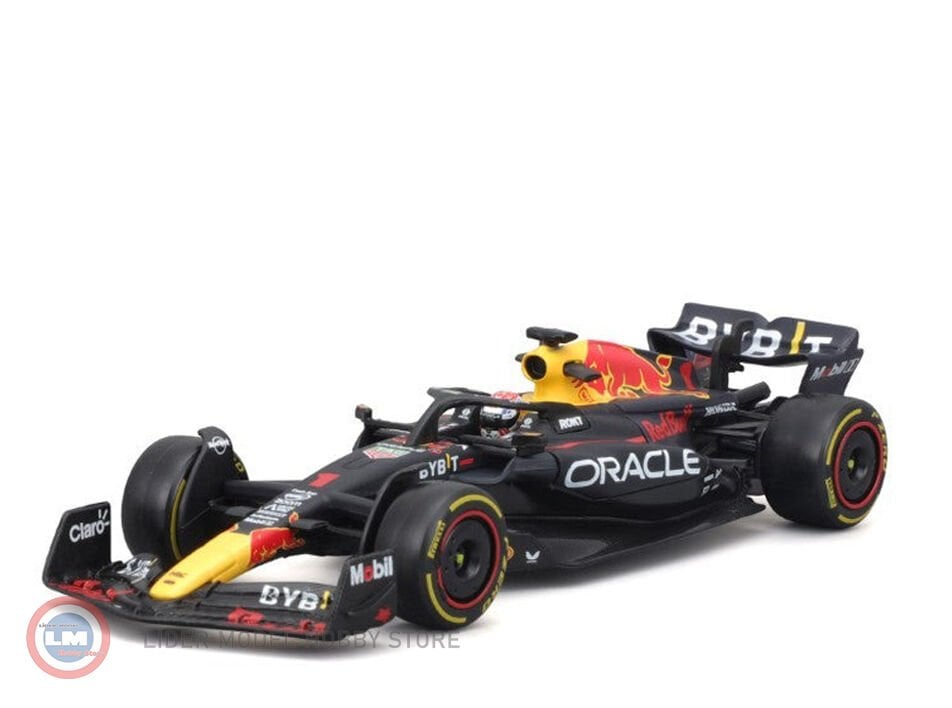 1:43 Burago Red Bull F1 RB19 TEAM ORACLE RED BULL RACING #1  WORLD CHAMPION - MIAMI GP 2023
