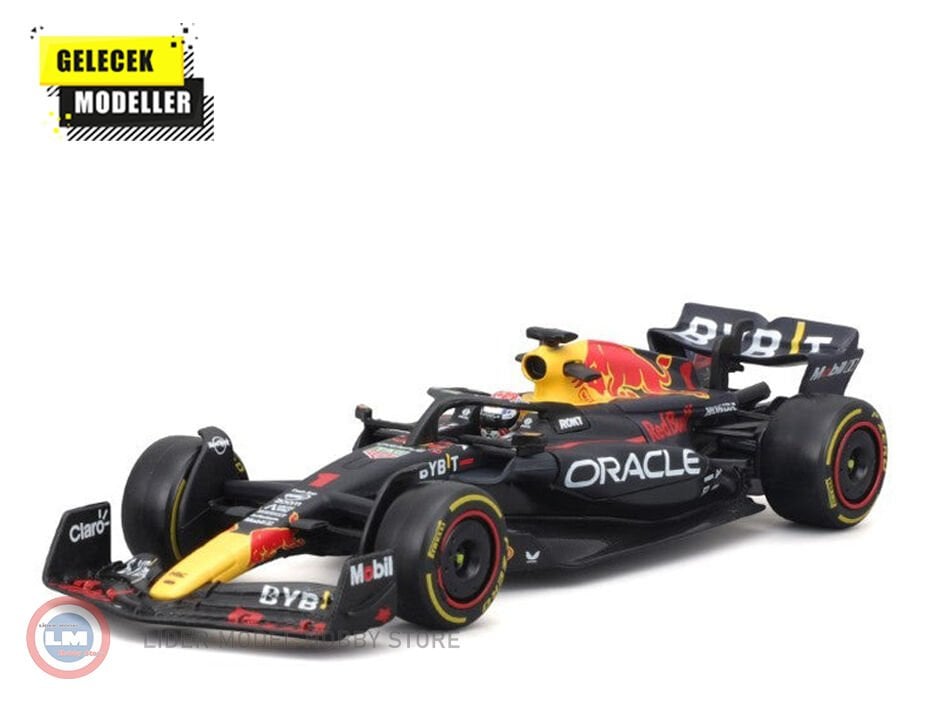 1:43 Burago Red Bull F1 RB19 TEAM ORACLE RED BULL RACING #1  WORLD CHAMPION - MIAMI GP 2023