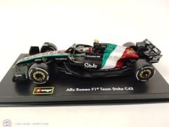 1:43 Burago Alfa Romeo F1 C43 TEAM STAKE #24 SEASON 2023 GUANYU ZHOU