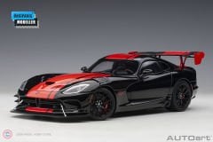 1:18 Dodge Viper GTS-R Commemorative Edition ACR 2017 Siyah