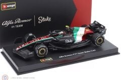 1:43 Burago Alfa Romeo F1 C43 TEAM STAKE #24 SEASON 2023 GUANYU ZHOU