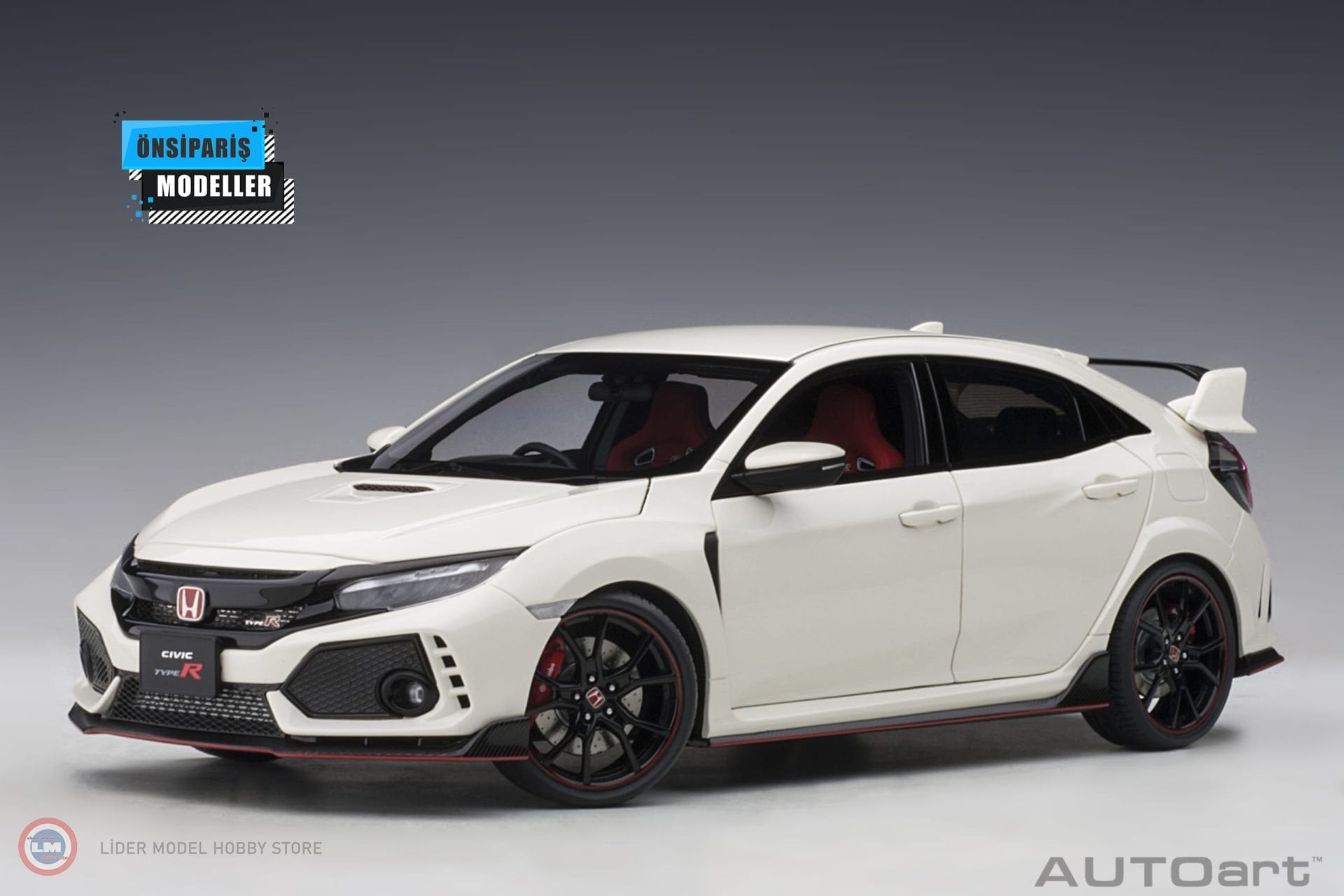 1:18 Honda Civic Type R (FK8) (Championship White)
