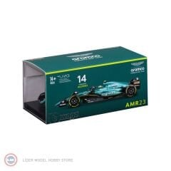 1:43 Burago 2024 Aston Martin AMR23 #14 TEAMARAMCO COGNIZANT