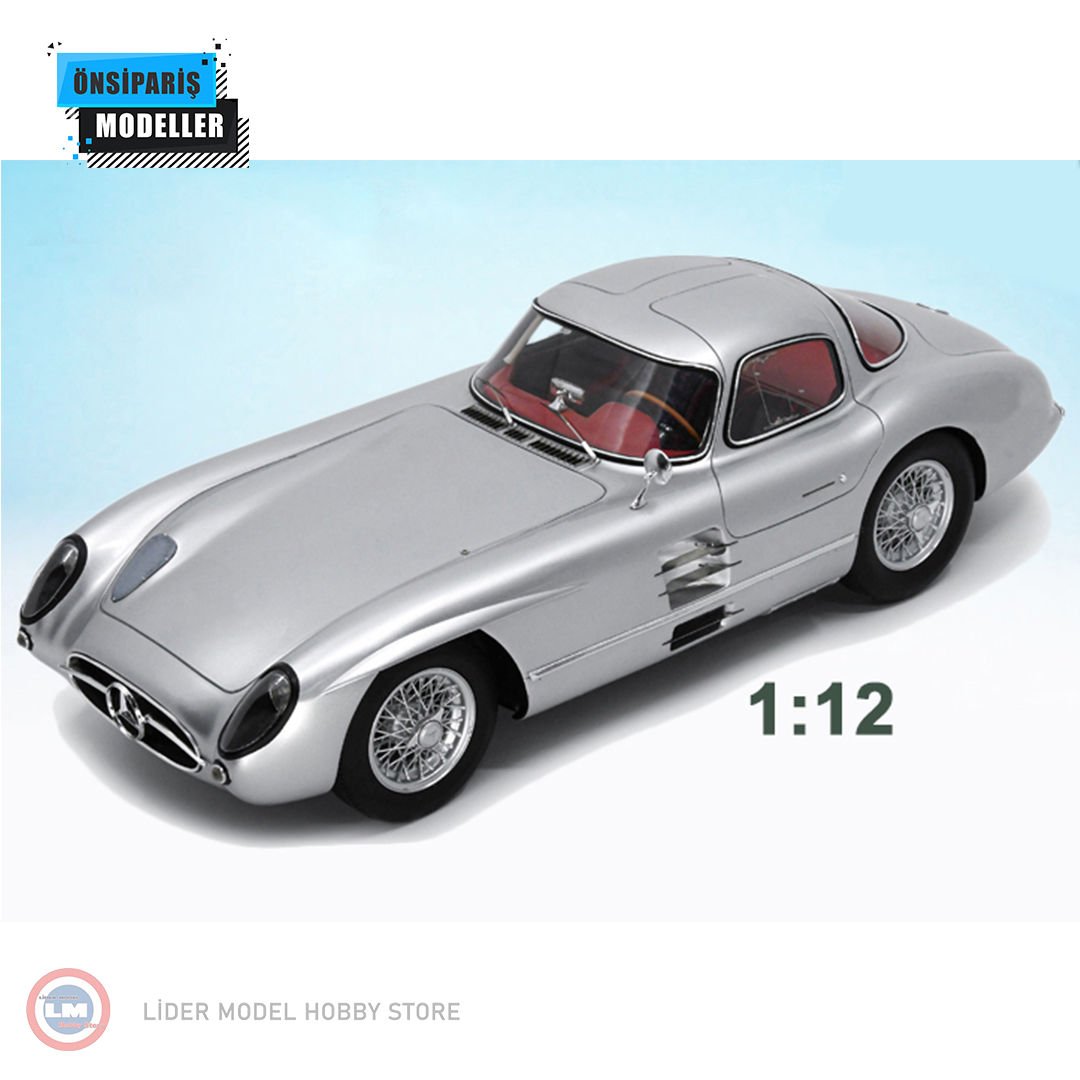 1:12 1955 Mercedes Benz 300 SLR Uhlenhaut Coupe