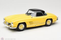 1:18 Minichamps Mercedes Benz 300 SL ROADSTER (W198) 1958 - YELLOW with HARDTOP