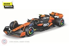 1:43 Burago 2024 McLAREN MCL38 TEAM MCLAREN #4 - LANDO NORRIS
