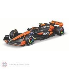 1:43 Burago 2024 McLAREN MCL38 TEAM MCLAREN #4 - LANDO NORRIS