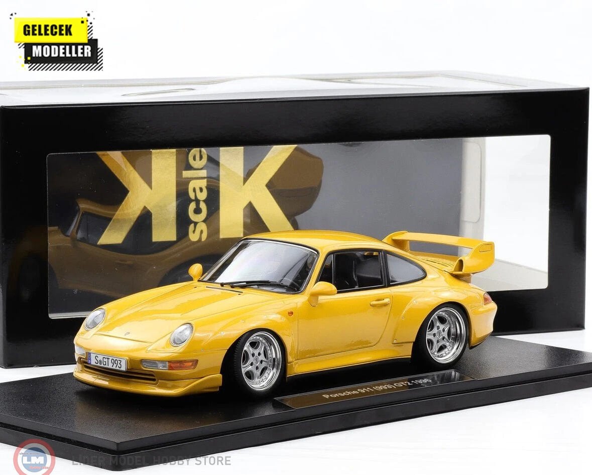 1:18 KK Scale 1996 Porsche 911 (993) GT2 Speedline-rims