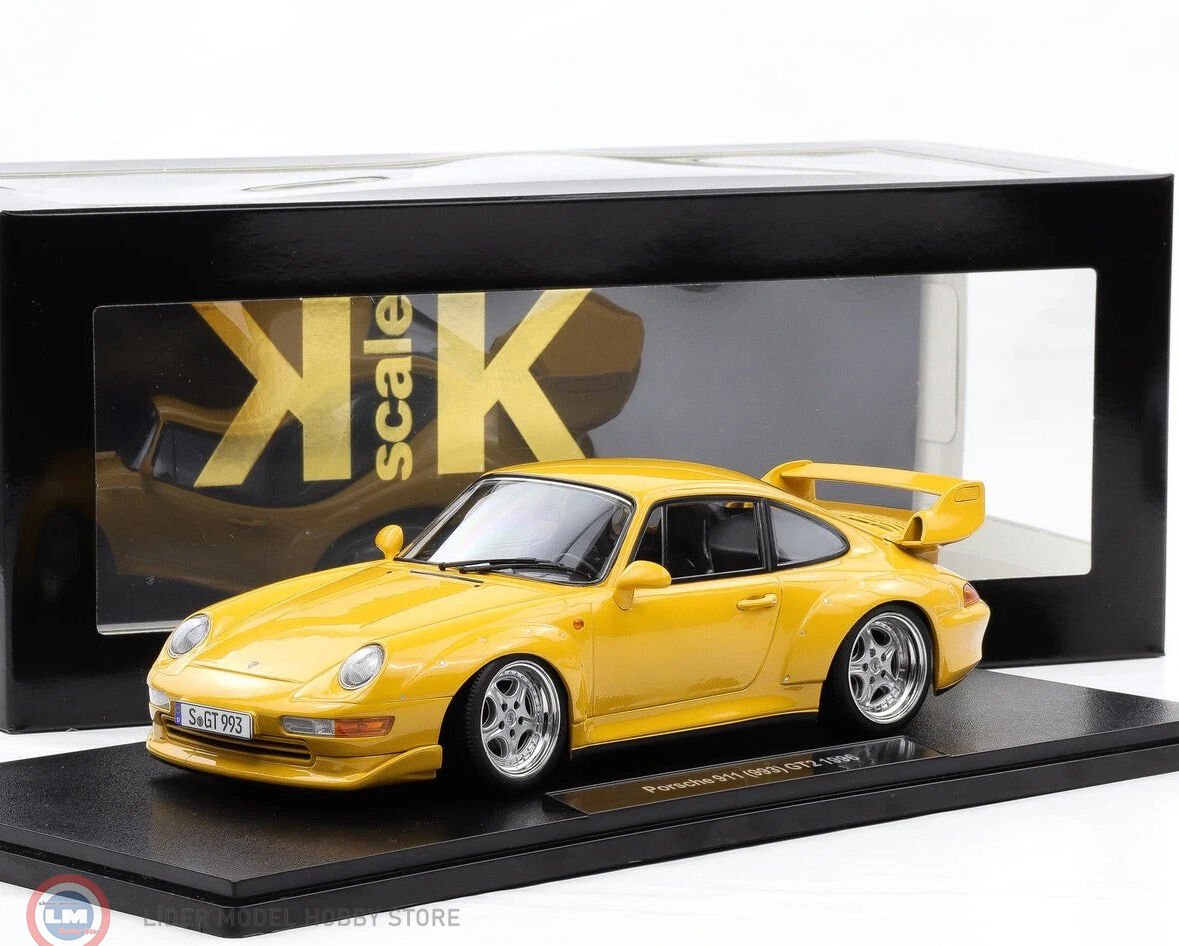 1:18 KK Scale 1996 Porsche 911 (993) GT2 Speedline-rims
