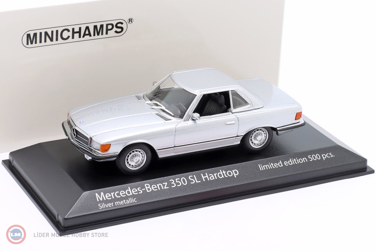 1:43 Minichamps 1974 Mercedes Benz 350 SL (R107) Hardtop