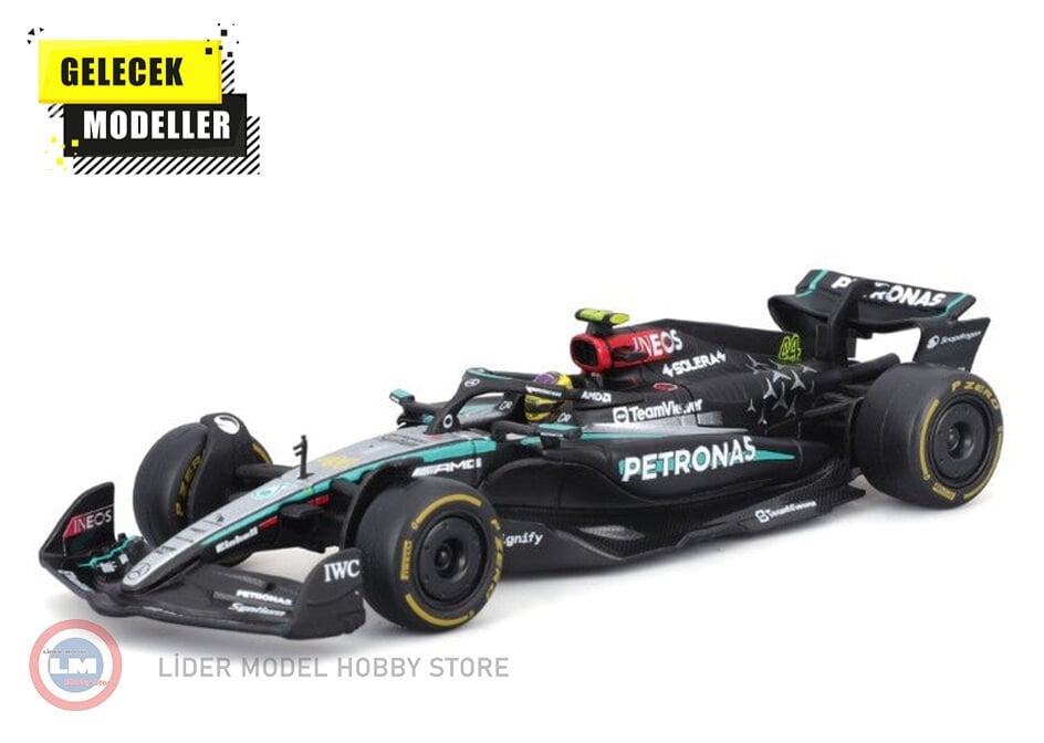1:43 Burago 2024 Mercedes Benz GP - F1 #44 W15 EQ AMG PETRONAS MOTORSPORT