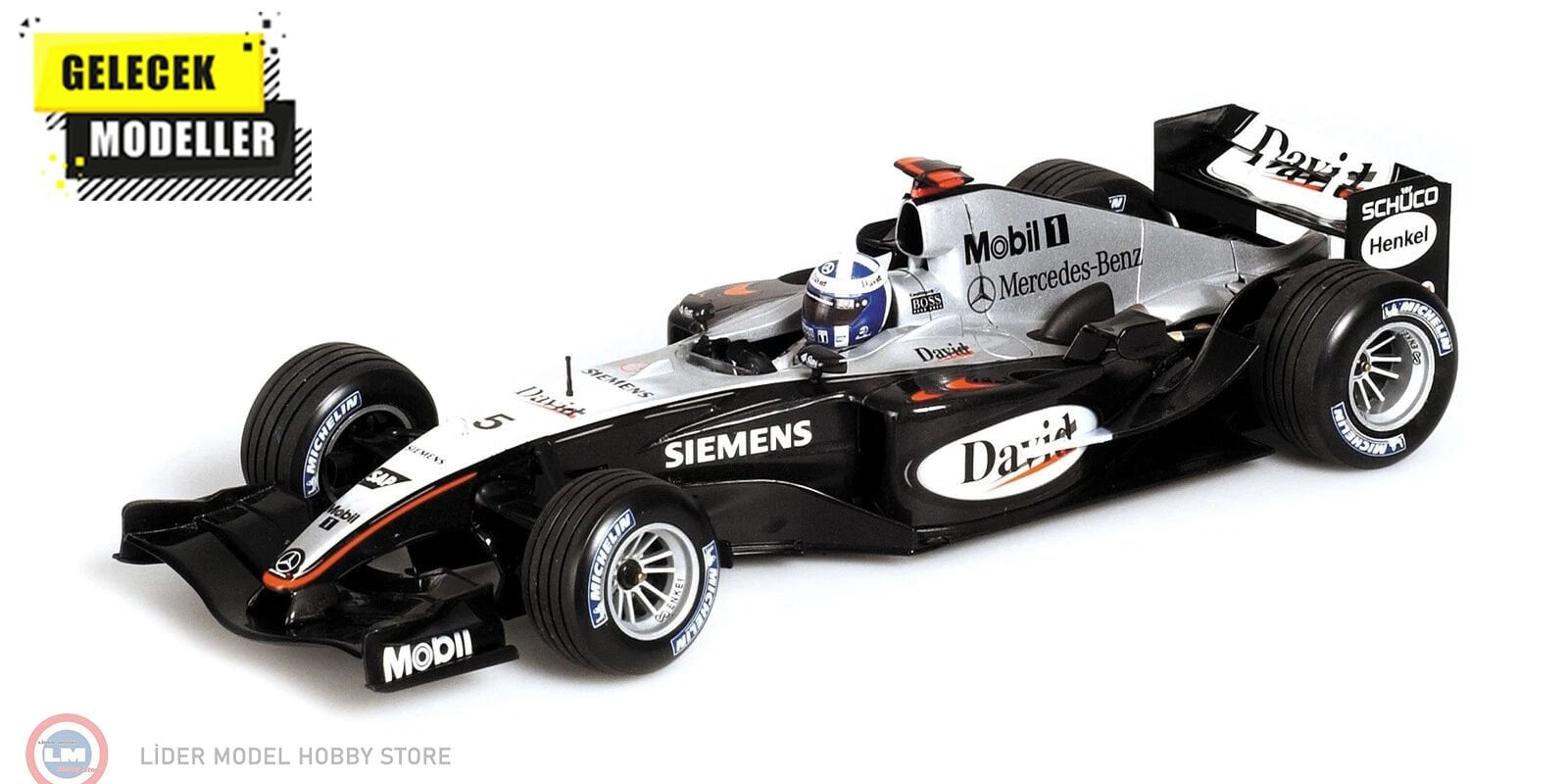 1:18 Minichamps 2004 Mclaren Mercedes Benz MP419 #5 - DAVID COULTHARD
