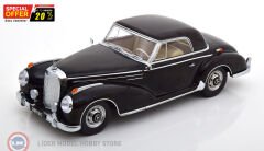 1:18 KK Scale 1955 Mercedes Benz 300 SC W188 Coupe - Black