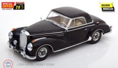 1:18 KK Scale 1955 Mercedes Benz 300 SC W188 Coupe - Black