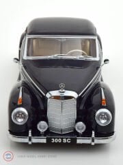 1:18 KK Scale 1955 Mercedes Benz 300 SC W188 Coupe - Black