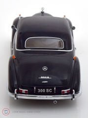 1:18 KK Scale 1955 Mercedes Benz 300 SC W188 Coupe - Black