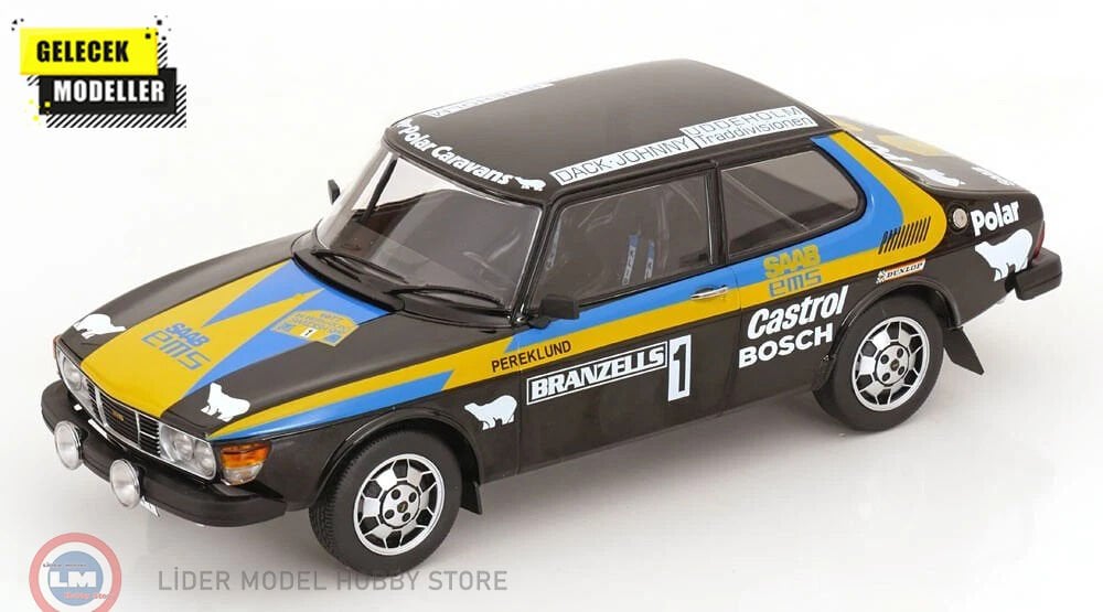 1:18 MCG 1977 Saab 99 Ems Ray Schweden #4 - BJORN CEDEBERG
