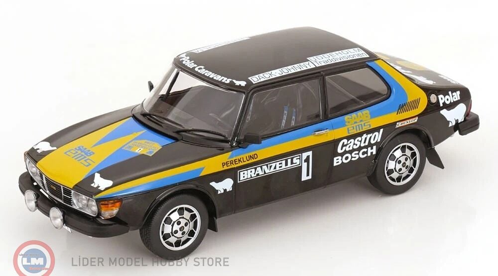 1:18 MCG Saab 99 Ems Ray Rally Schweden 1977 - #4 - BJORN CEDEBERG