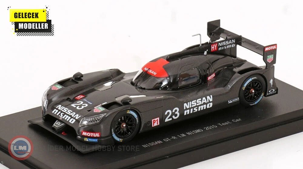 1:43 EBBRO 2015 Nissan GT-R LM Nismo Test Car #23