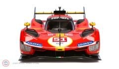1:18 Burago 2023 Ferrari 499P 3.0L TURBO V6 #51 - WINNER LeMans with Showcase