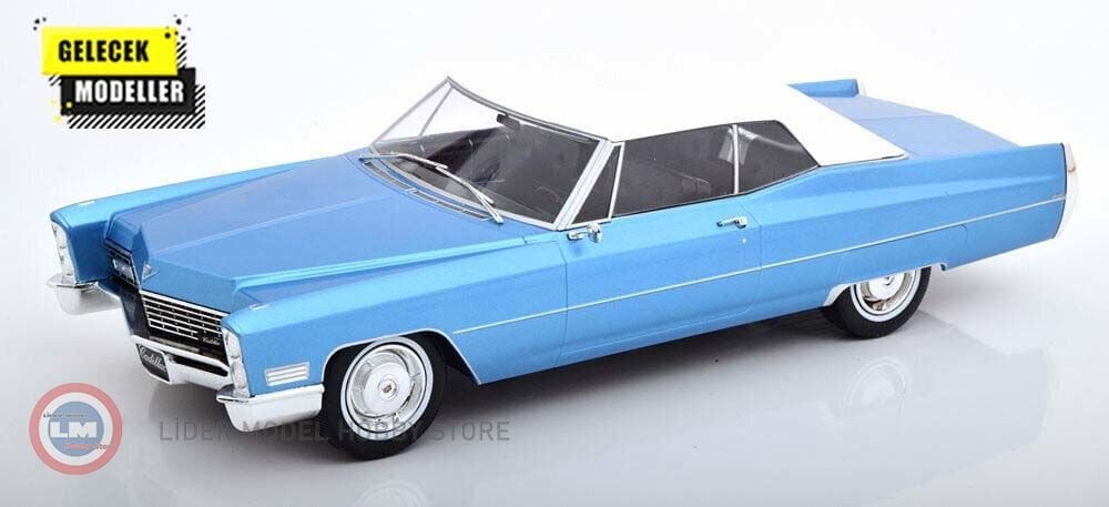 1:18 KK Scale 1968 Cadillac DeVille Soft-Top