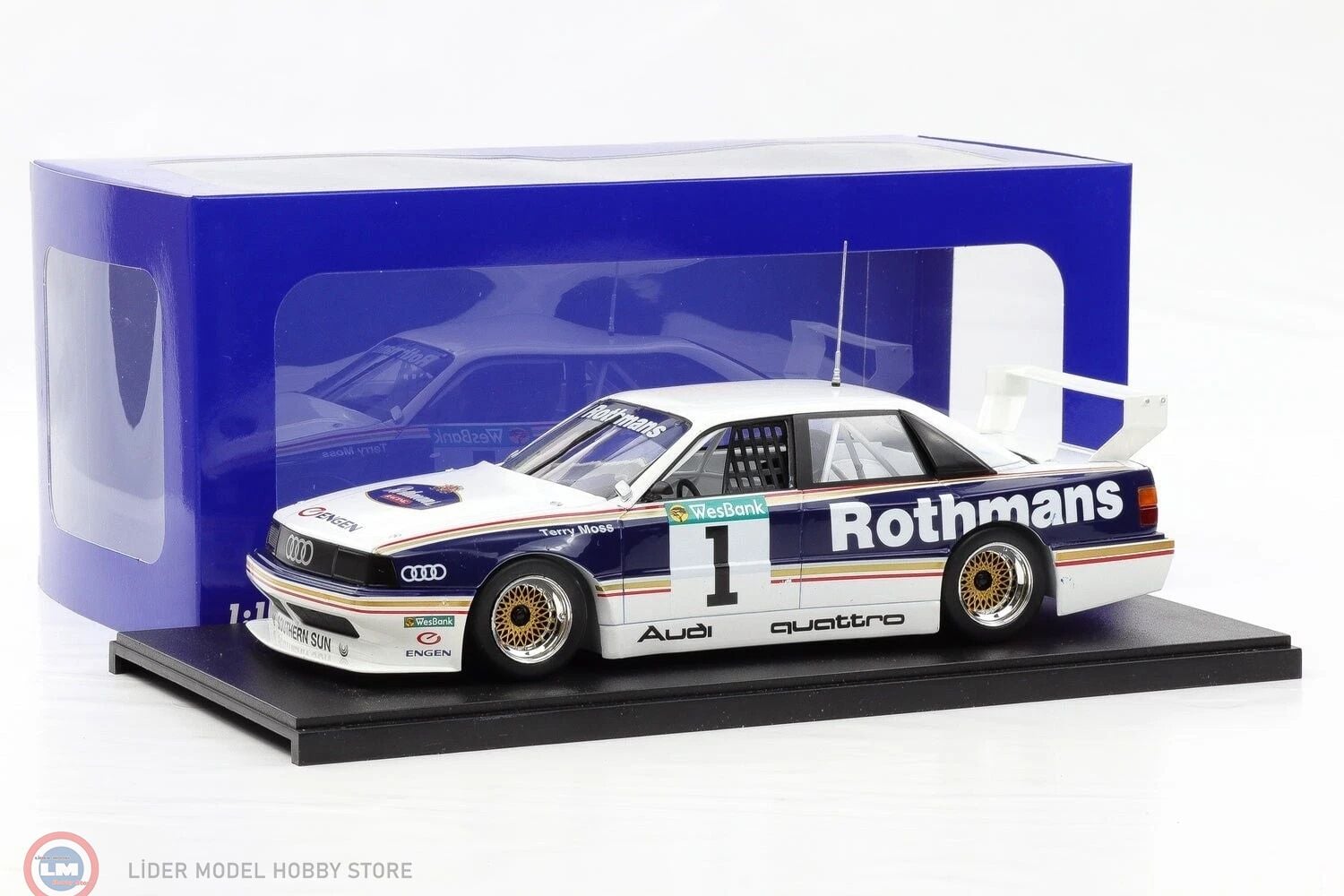 1:18 WERK83 Audi 200 Trans Am #1 Wesbank Modifieds Championship 1992 - Terry Moss