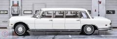 1:18 1969 Mercedes Benz S600 Pullman W100 White Swan