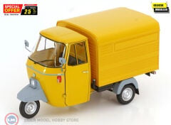 1:18 Mitica 1979 PIAGGIO APE P501 VAN closed Triporter & SHOWCASE