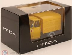 1:18 Mitica 1979 PIAGGIO APE P501 VAN closed Triporter & SHOWCASE