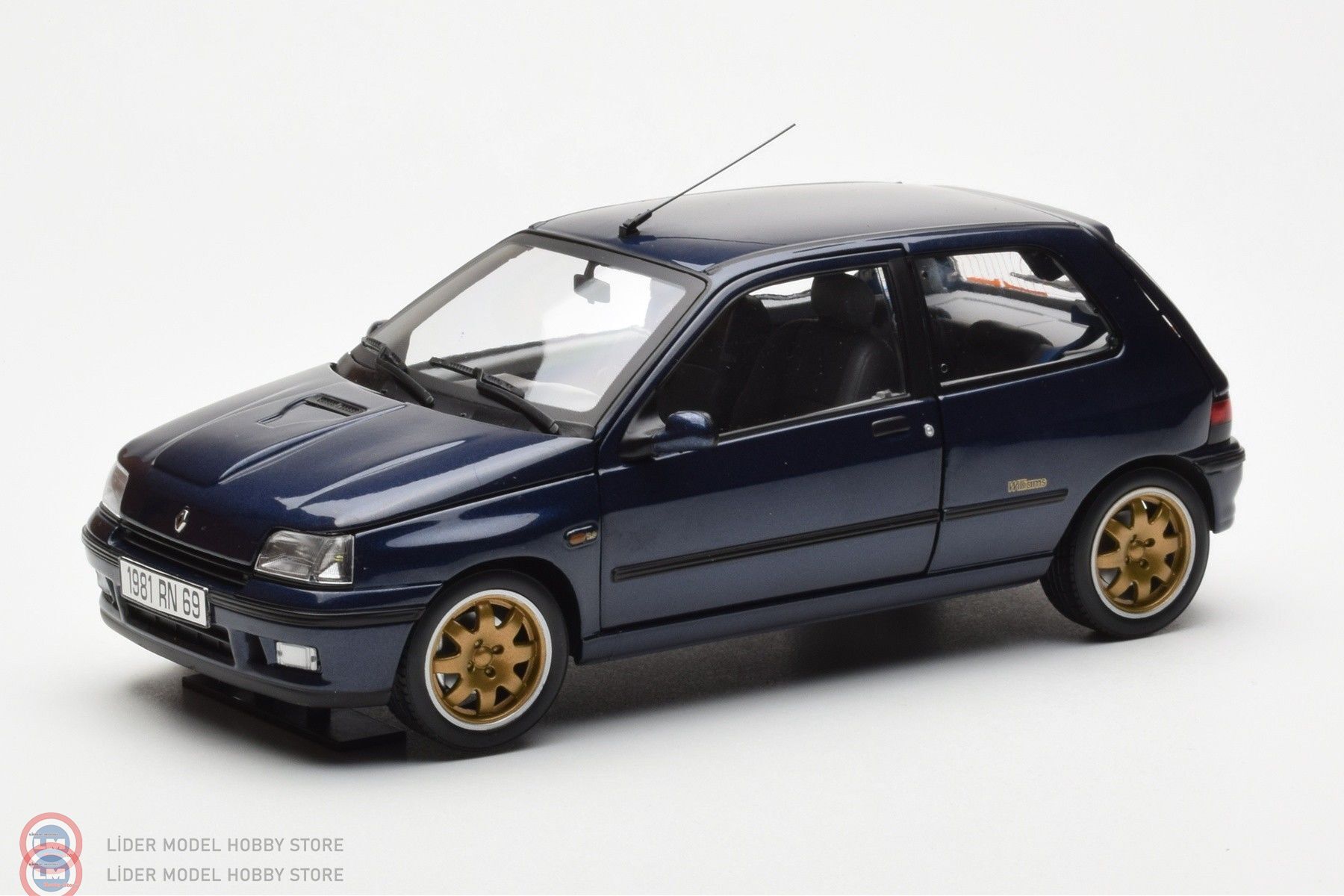 KUSURLU 1:18 Norev 1993 Renault Clio Williams