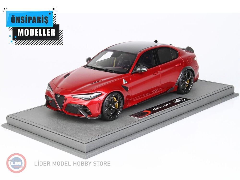 1:18 Alfa Romeo Giulia GTA Rosso GTA Brakes Gold Black Seat Belts