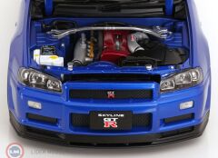 1:12 KK Scale 2001 Nissan Skyline GT-R R34 V-Spec II KKDC120211-1 With OEM Rims